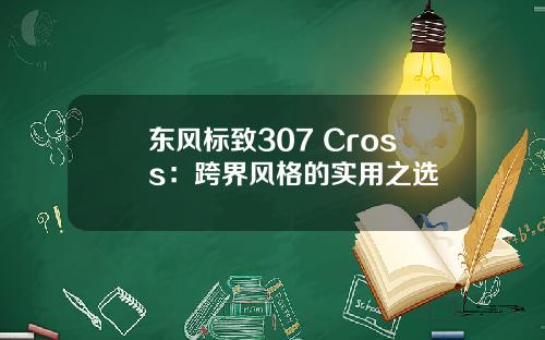 东风标致307 Cross：跨界风格的实用之选