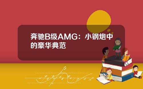 奔驰B级AMG：小钢炮中的豪华典范