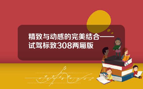 精致与动感的完美结合——试驾标致308两厢版